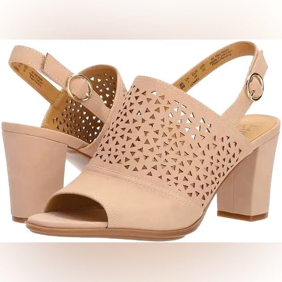 Naturalizer Shoes - Naturalizer Lennie Tan Sandals Size 8